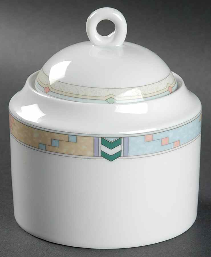 Desert Crest Sugar Bowl & Lid by Mikasa-1