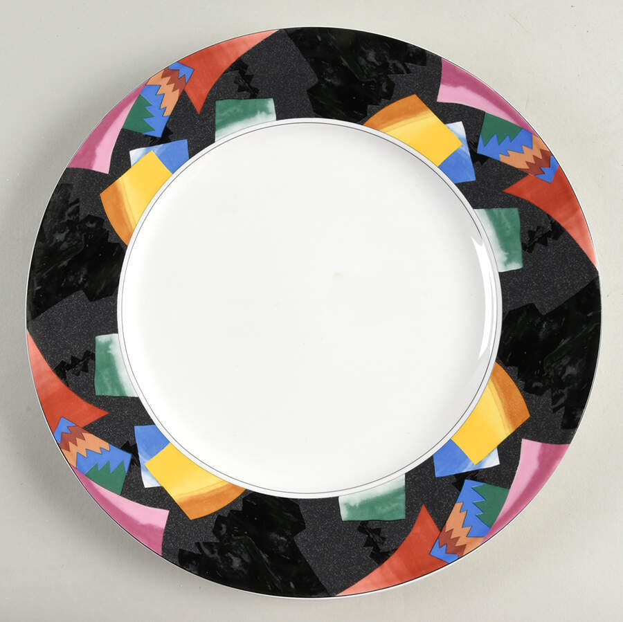 Decoupage 12" Chop Plate (Round Platter) by Mikasa-1
