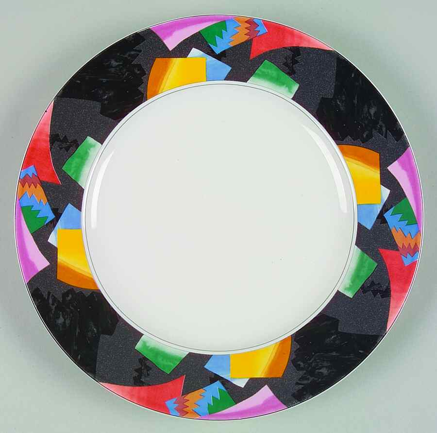 Decoupage Salad Plate by Mikasa-1