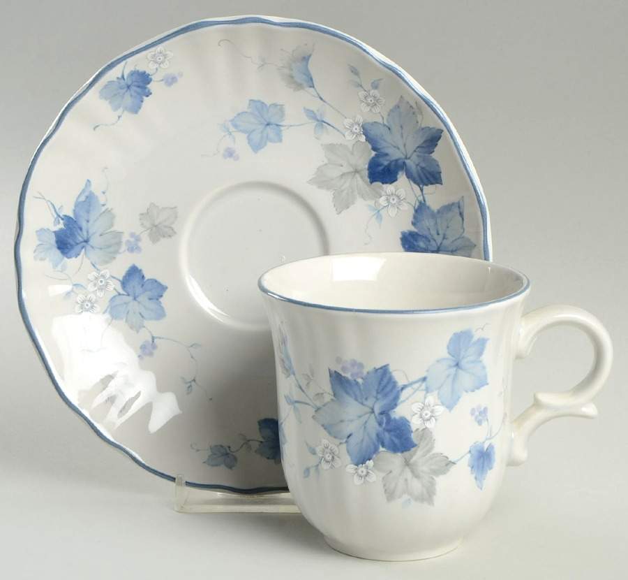 Deirdre Flat Cup & Saucer Set by Mikasa-1