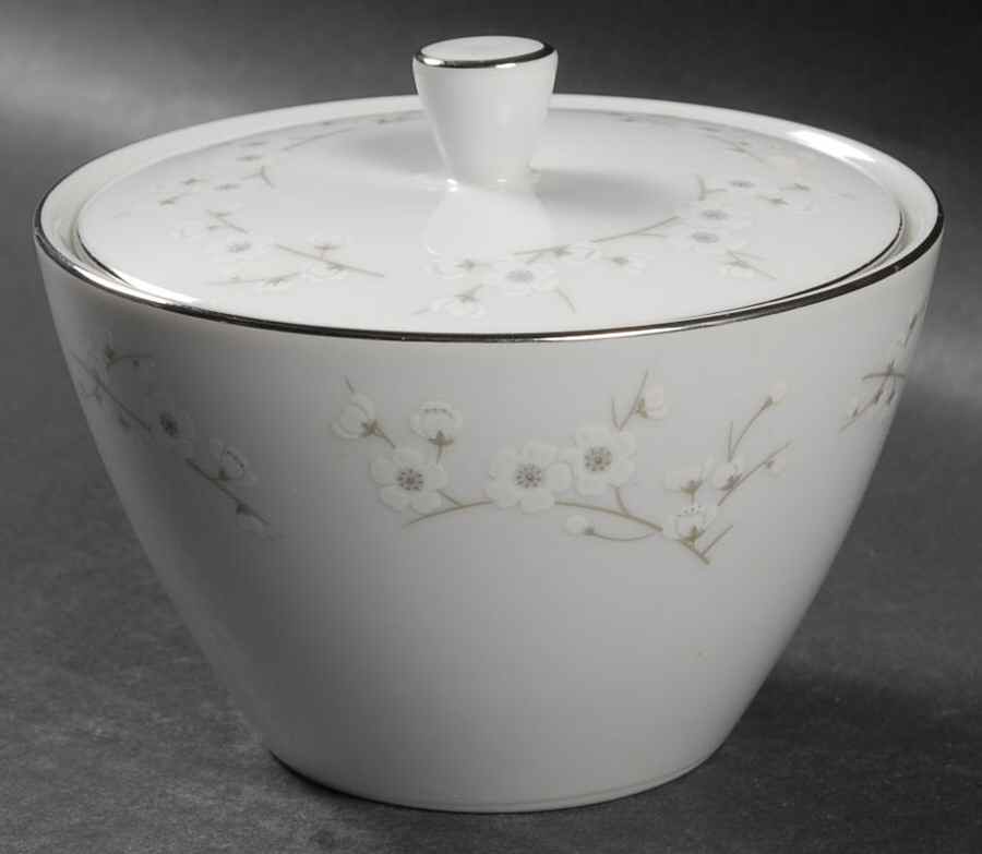 Delia Sugar Bowl & Lid by Mikasa-1