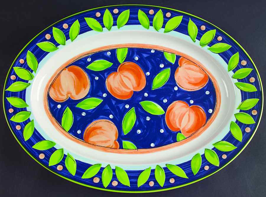 Delicious 15" Oval Serving Platter by Mikasa-1