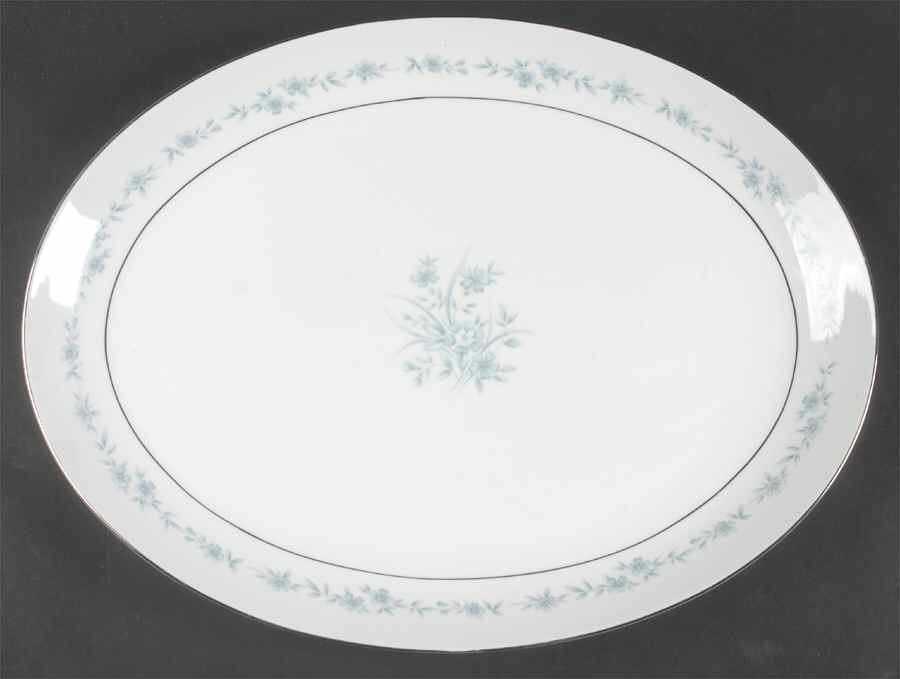 Delphina 16" Oval Serving Platter by Mikasa-1