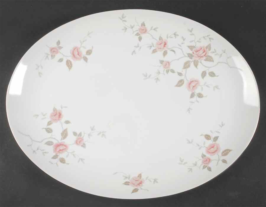Denair 16" Oval Serving Platter by Mikasa-1