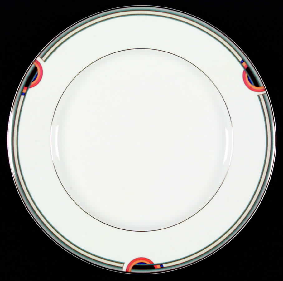 Deco Rainbow Dinner Plate by Mikasa-1