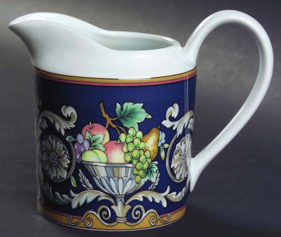 Della Robbia Blue Creamer by Mikasa-1