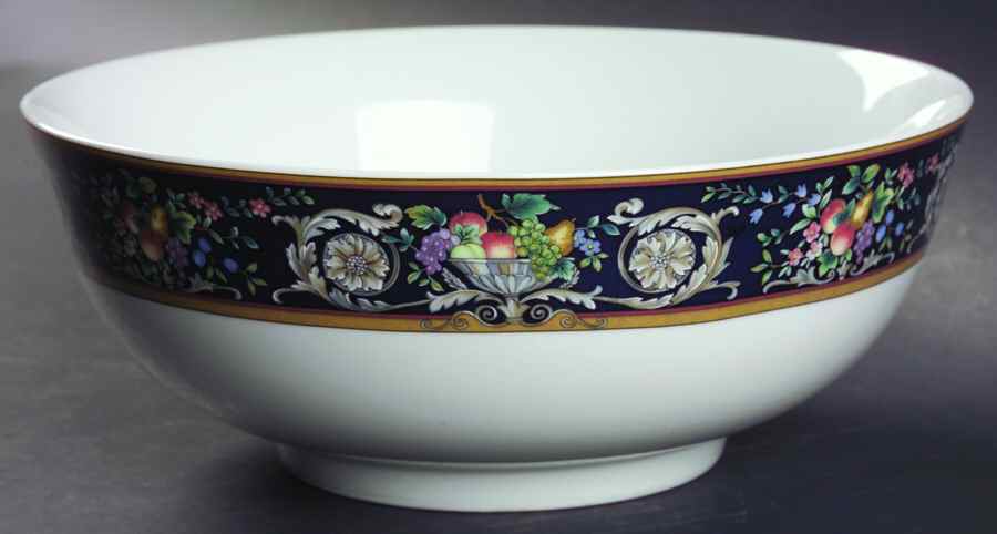 Della Robbia Blue 9" Round Vegetable Bowl by Mikasa-1