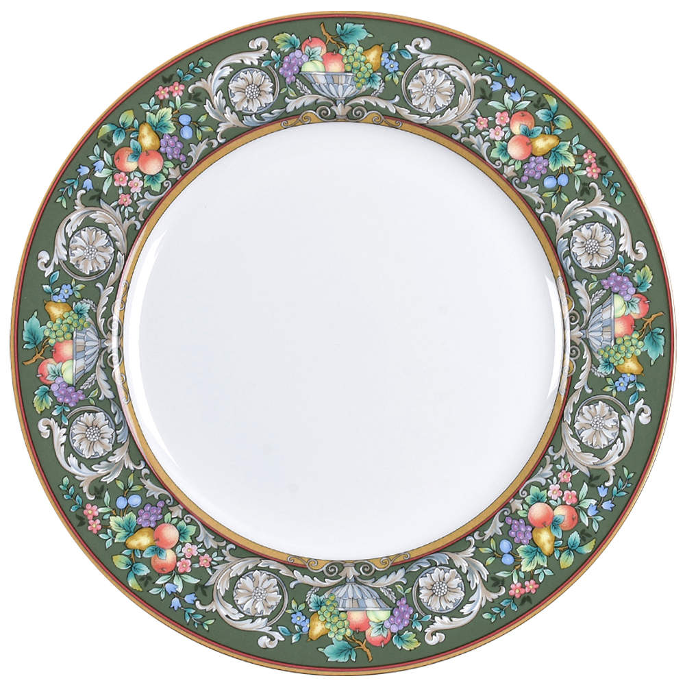 Della Robbia Green Dinner Plate by Mikasa-1
