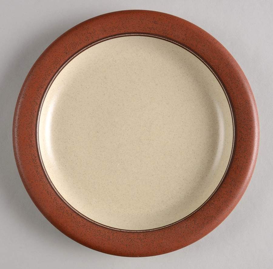 Deep Sienna Salad Plate by Mikasa-1