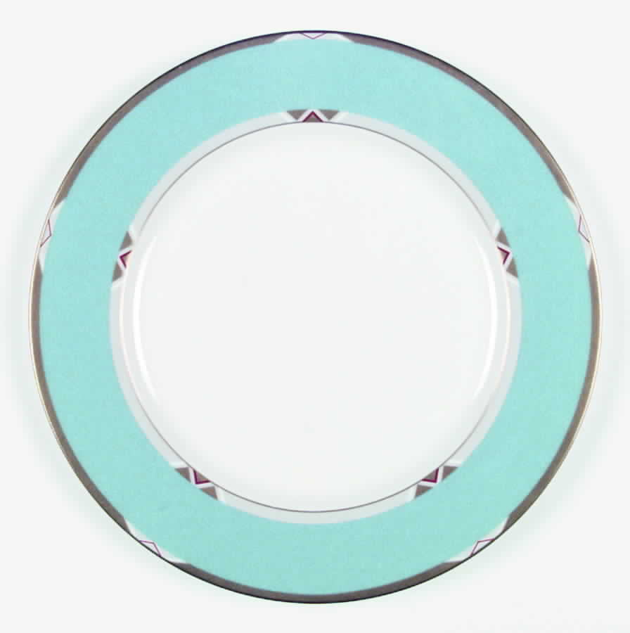Deco Turquoise Dinner Plate by Mikasa-1