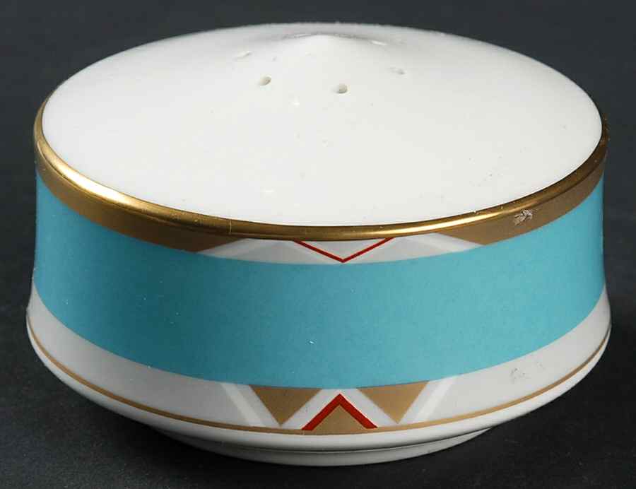 Deco Turquoise Pepper Shaker by Mikasa-1