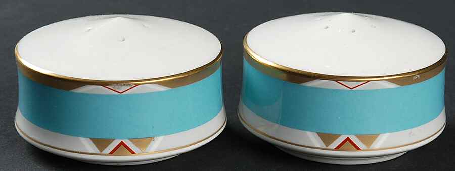 Deco Turquoise Salt & Pepper Set by Mikasa-1
