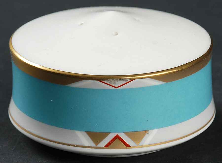 Deco Turquoise Salt Shaker by Mikasa-1