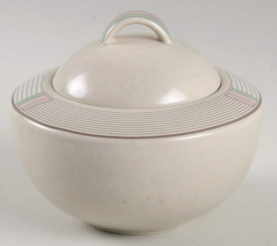 Devon Sugar Bowl & Lid by Mikasa-1