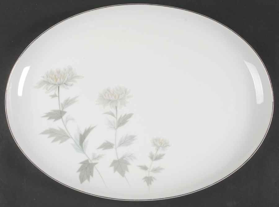 Diane 16" Oval Serving Platter by Mikasa-1