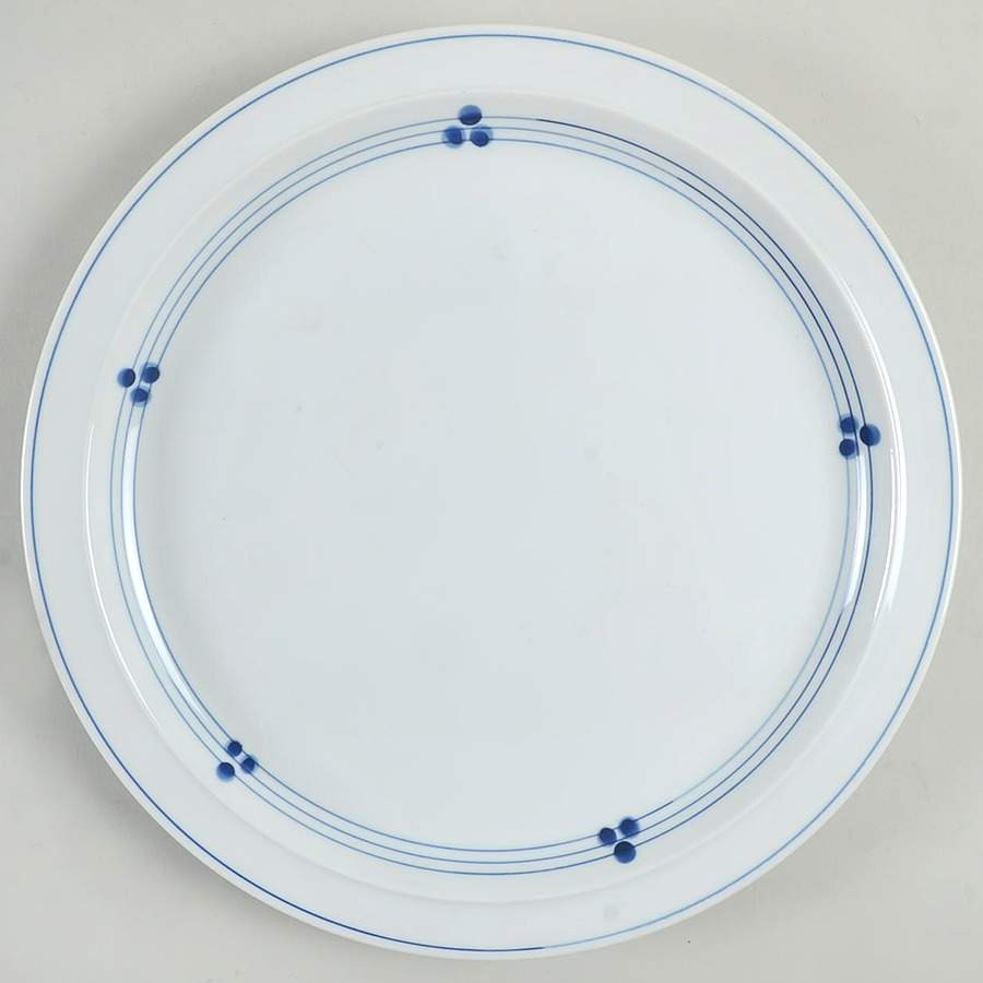 Disco Blue 12" Chop Plate (Round Platter) by Mikasa-1