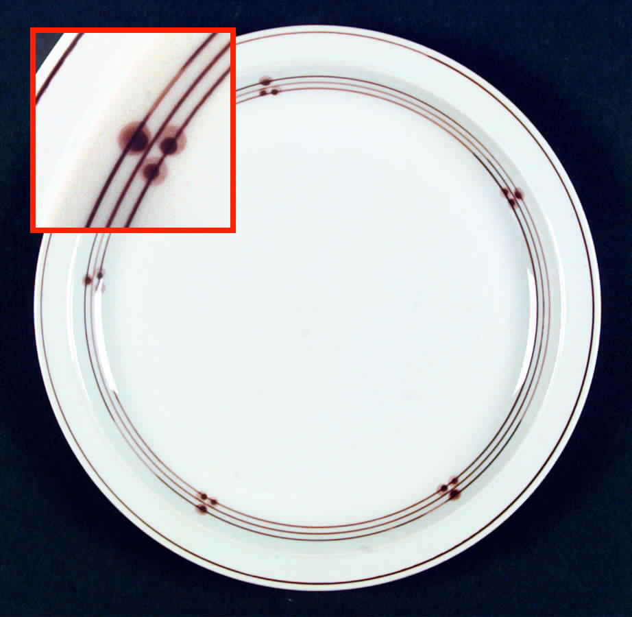 Disco Brown Dinner Plate by Mikasa-1