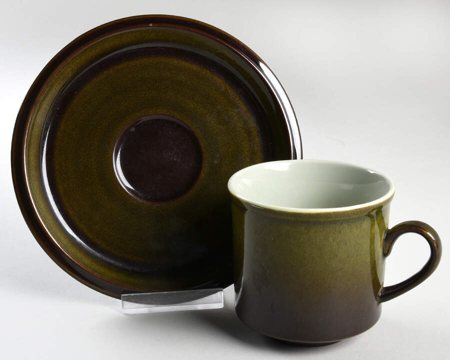 Dimensions Flat Cup & Saucer Set by Mikasa-1
