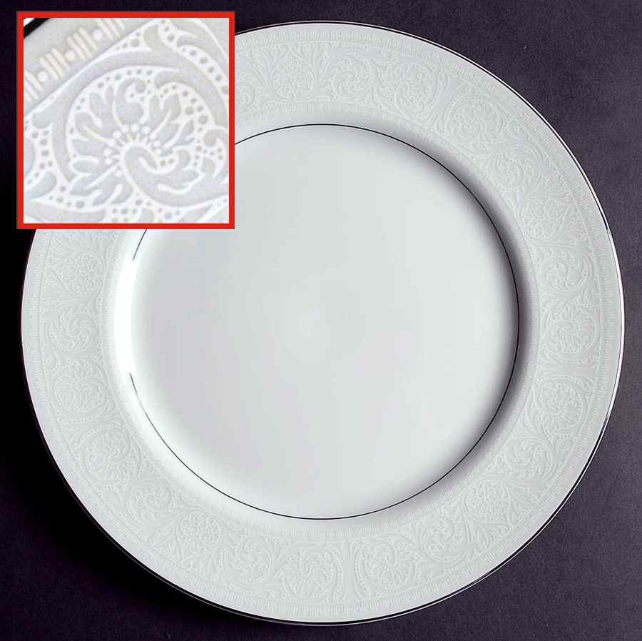 Diplomat Dinner Plate by Mikasa-1