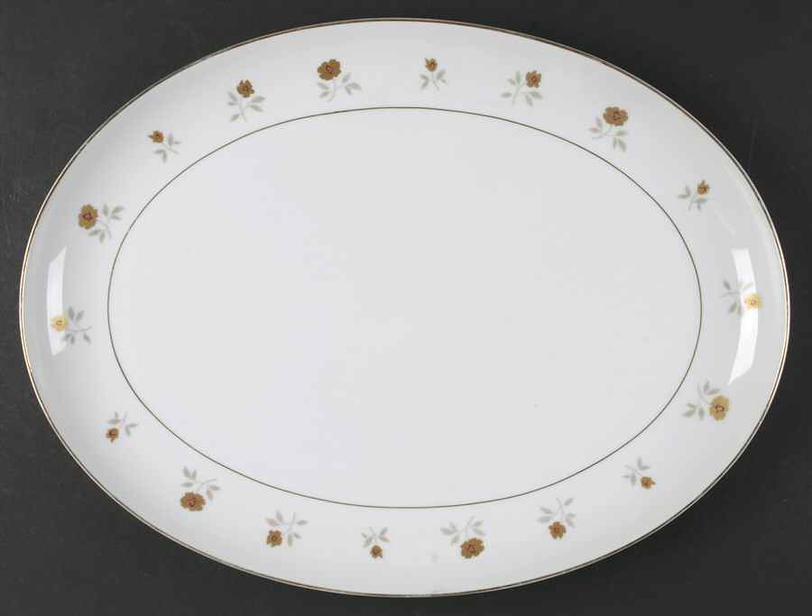 Distinction 16" Oval Serving Platter by Mikasa-1