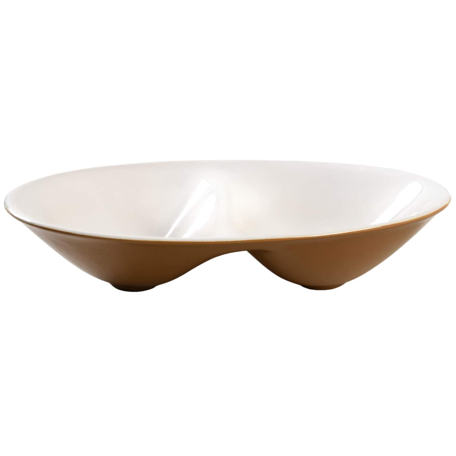 Dolly Oval Divided Vegetable Bowl by Mikasa-1