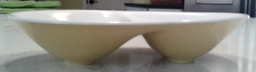 Dolly Oval Divided Vegetable Bowl by Mikasa-1