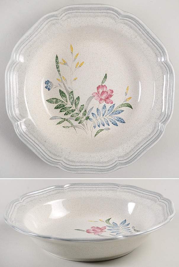 Dolly Rim Soup Bowl by Mikasa-1