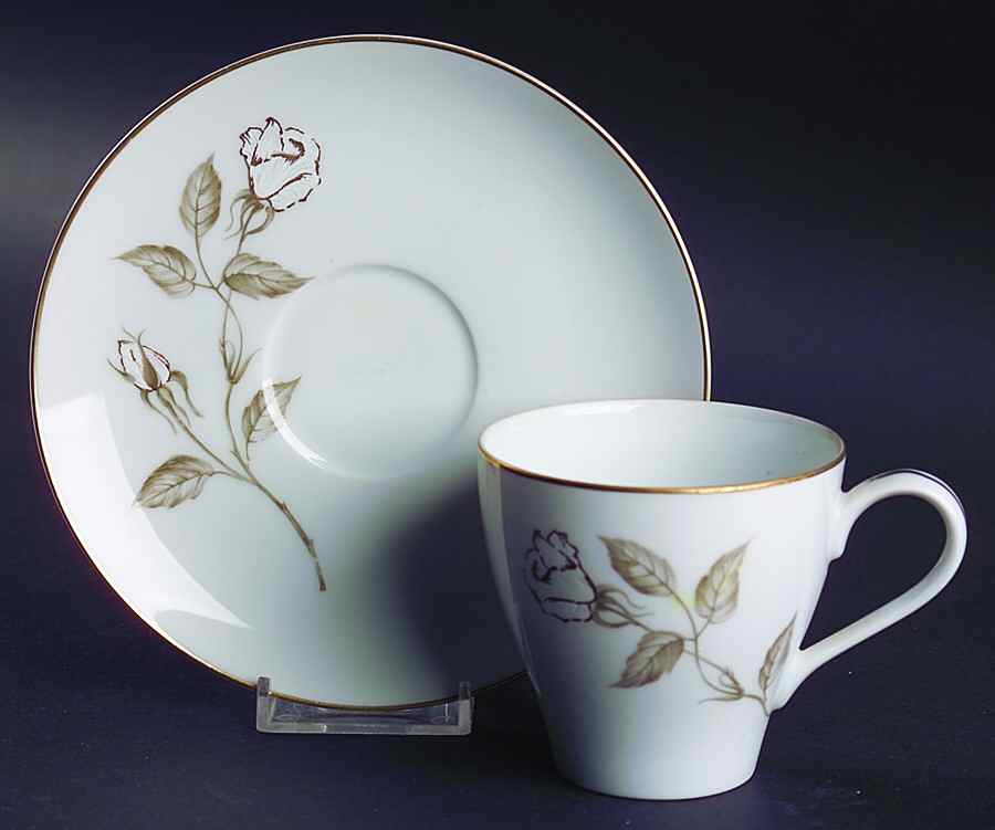 Dolores Flat Cup & Saucer Set by Mikasa-1