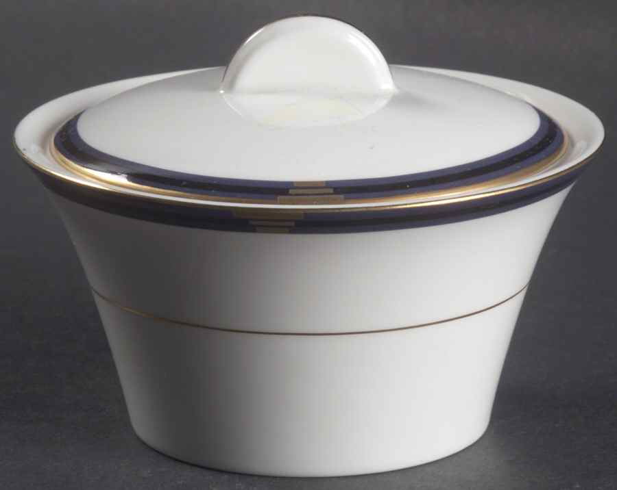 Dominique Sugar Bowl & Lid by Mikasa-1