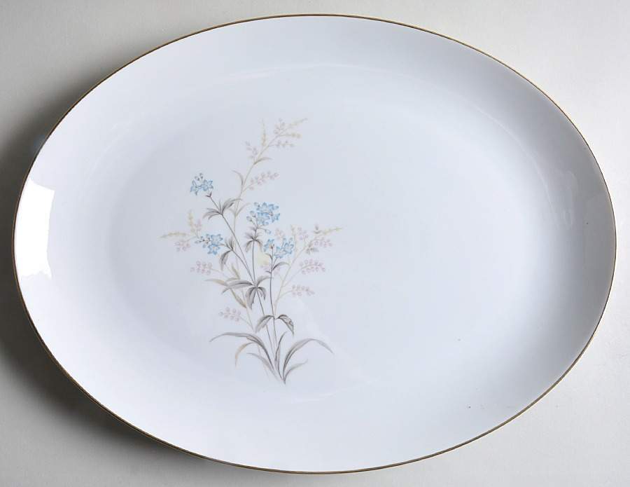 Dora 16" Oval Serving Platter by Mikasa-1