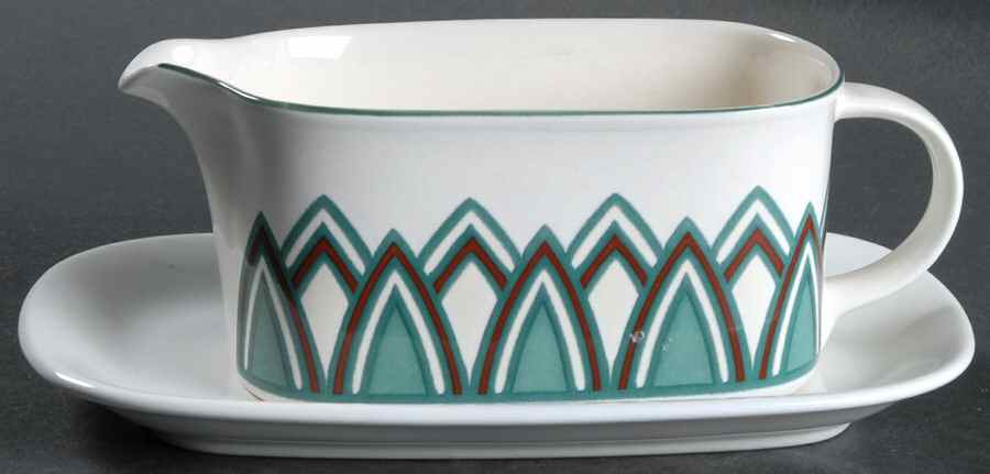 Dorado Gravy Boat & Underplate by Mikasa-1