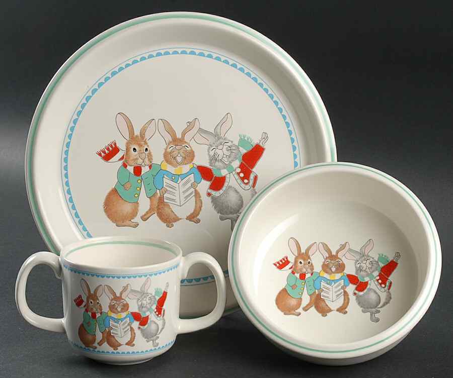 Do Re Mi (3 Piece) Child's Set by Mikasa-1