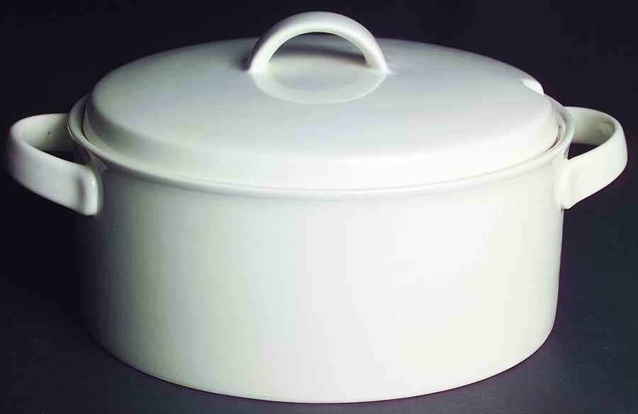 Dover White Tureen &  Lid by Mikasa-1