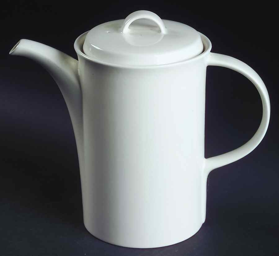 Dover White Coffee Pot & Lid by Mikasa-1