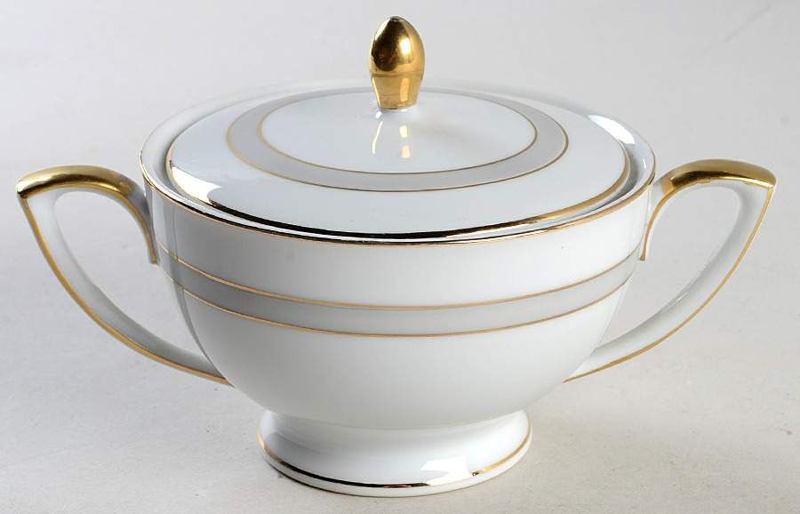Driftwood Sugar Bowl & Lid by Mikasa-1