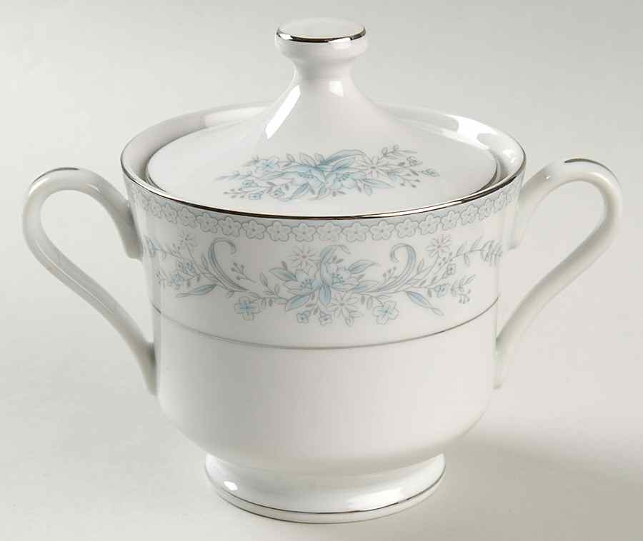 Dresden Rose Sugar Bowl & Lid by Mikasa-1
