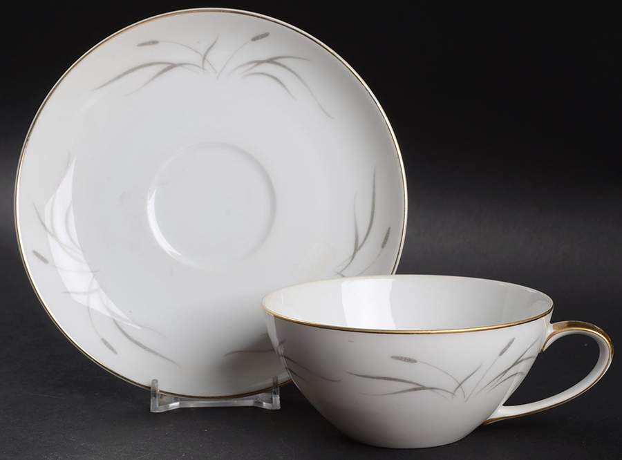 Dusk Breeze Flat Cup & Saucer Set by Mikasa-1