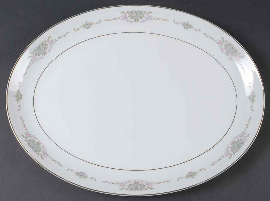 Dublin 16" Oval Serving Platter by Mikasa-1