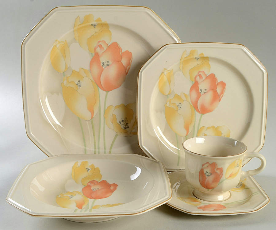 Dutch Garden 5 Piece Place Setting by Mikasa-1