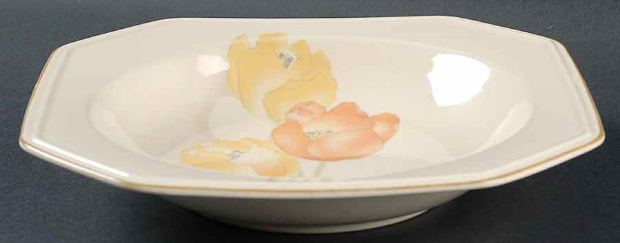 Dutch Garden Rim Soup Bowl by Mikasa-1