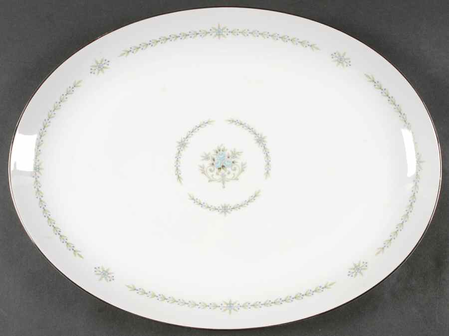 Dundee 16" Oval Serving Platter by Mikasa-1