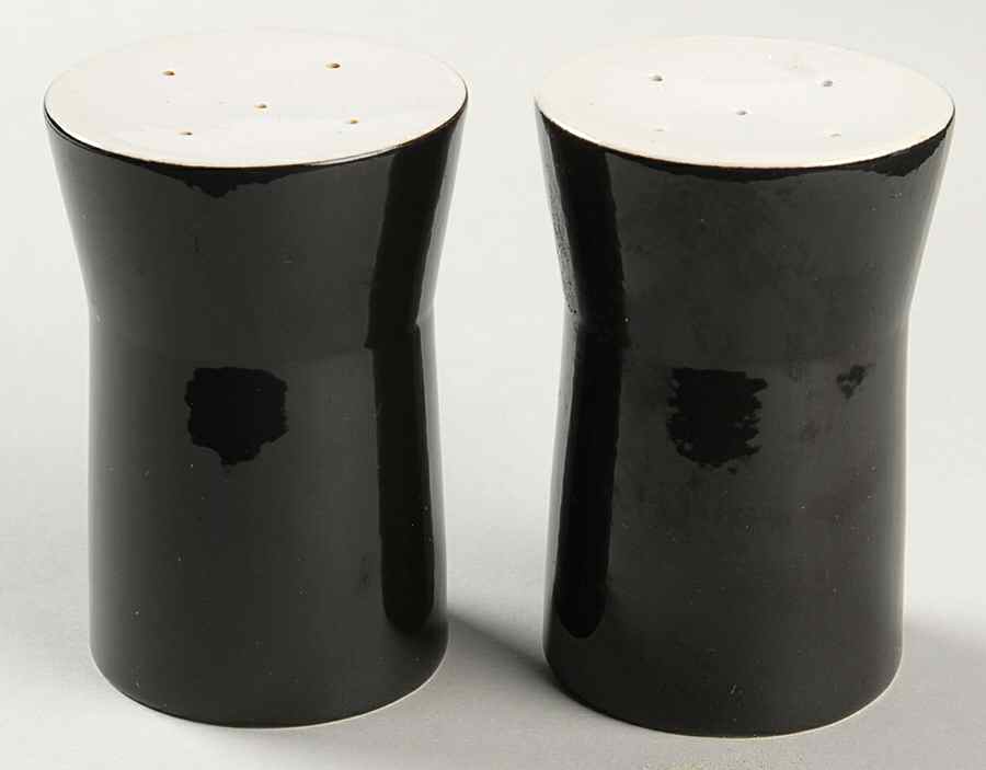Duplex Black Salt & Pepper Set by Mikasa-1