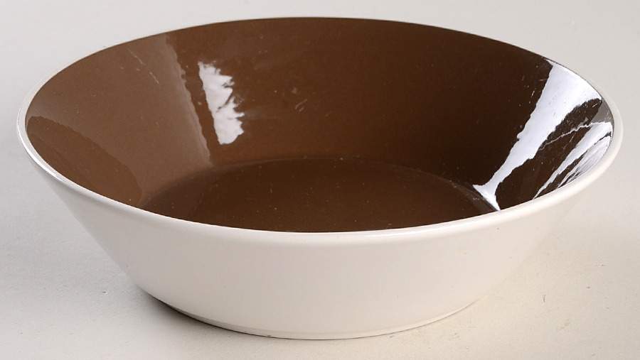 Duplex Brown Coupe Cereal Bowl by Mikasa-1