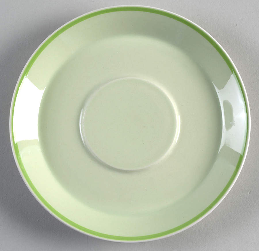 Duplex Green Saucer by Mikasa-1
