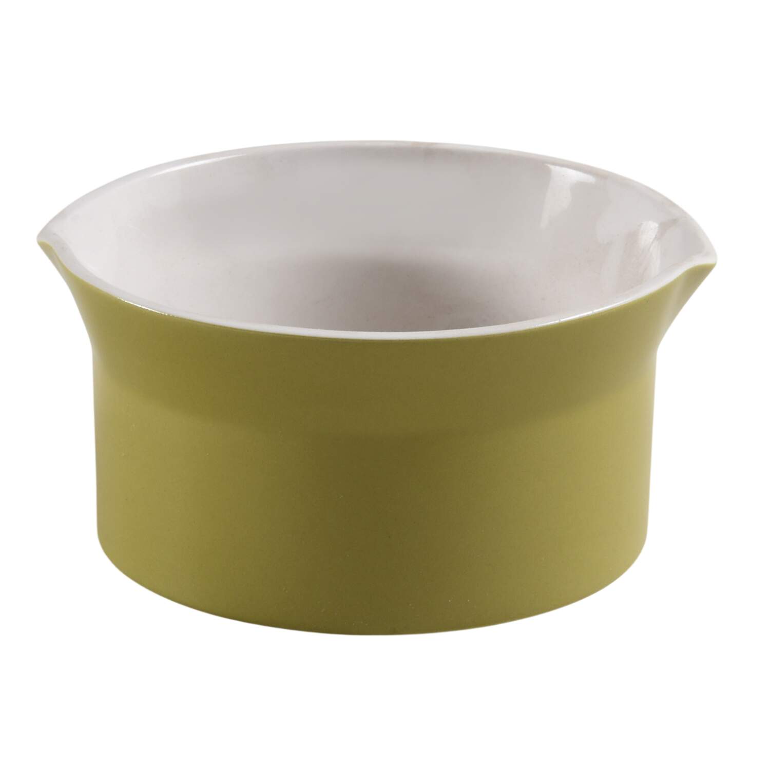 Duplex Green Gravy Boat by Mikasa-1