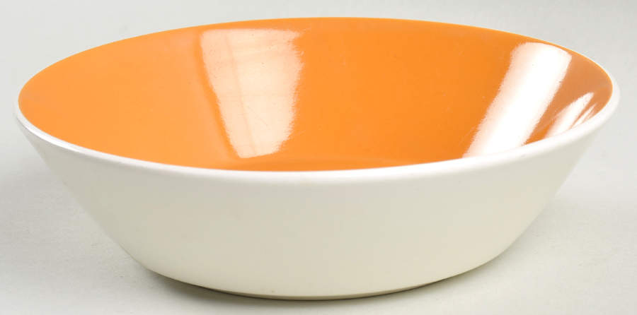 Duplex Orange Coupe Cereal Bowl by Mikasa-1
