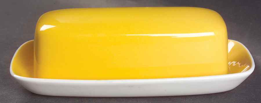 Duplex Yellow 1/4 Lb Covered Butter by Mikasa-1
