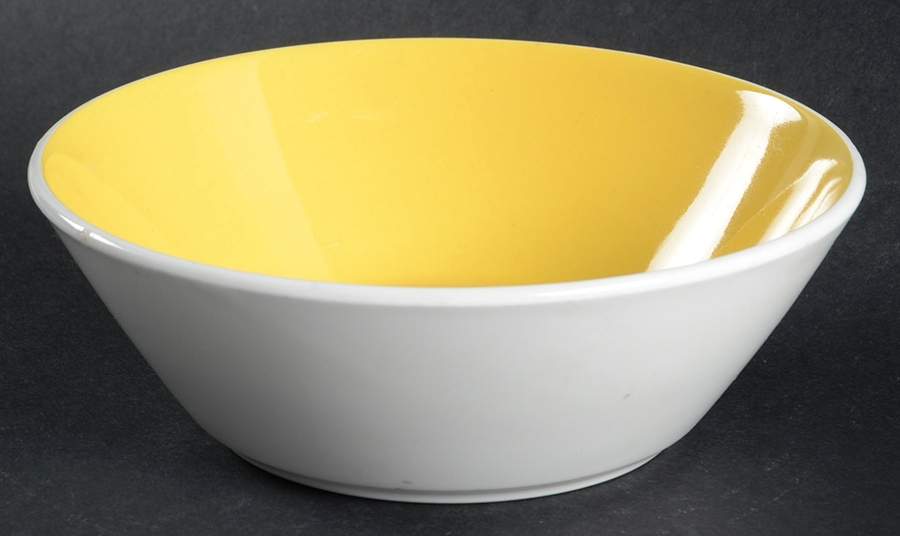 Duplex Yellow Fruit/Dessert (Sauce) Bowl by Mikasa-1