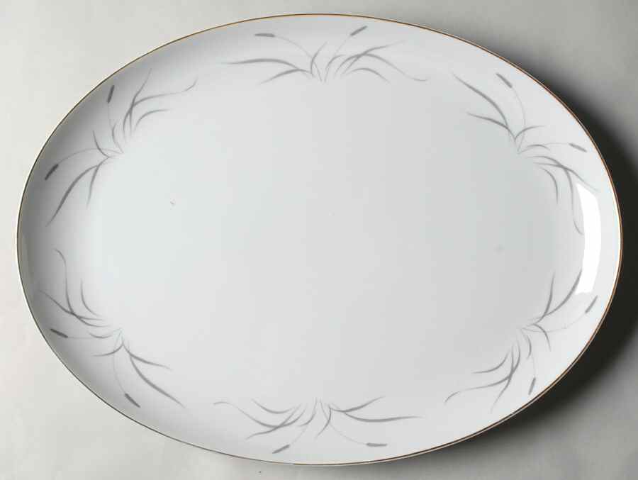 Dusk 16" Oval Serving Platter by Mikasa-1