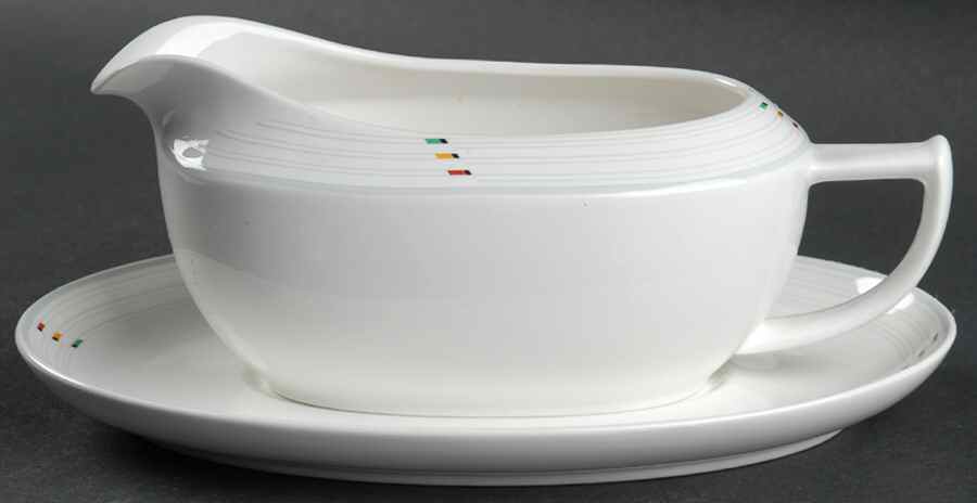 Dynamics Gravy Boat & Underplate by Mikasa-1